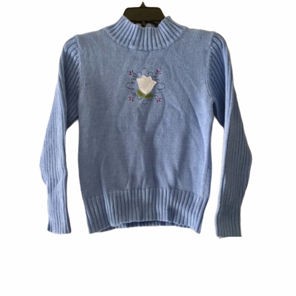 NWT Girl’s floral sweater